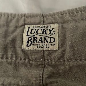 Lucky brand cargo shorts